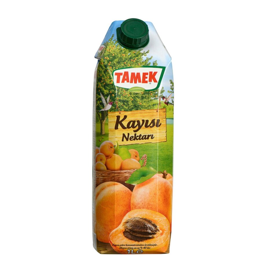TAMEK MEYVE SU 1 LT-KAYISI